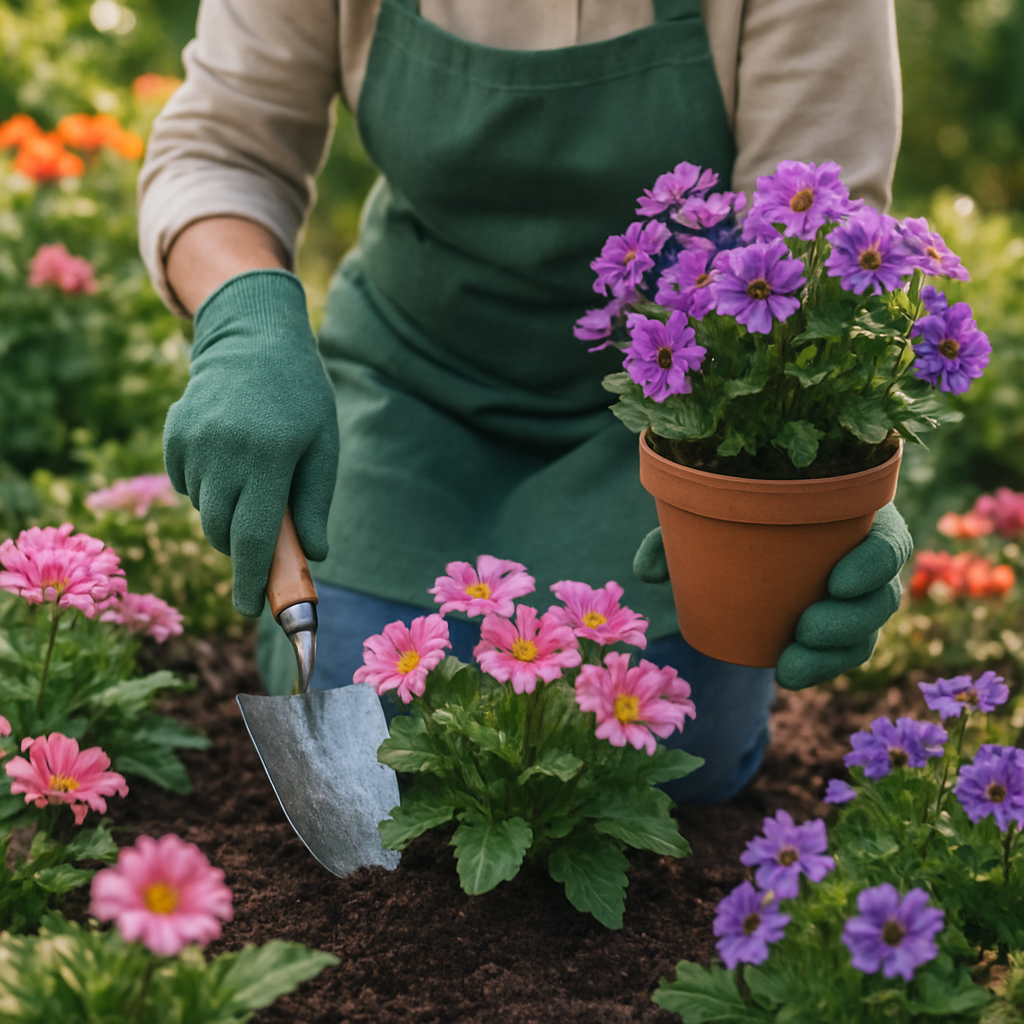 Pflege und Anbau von Blumen